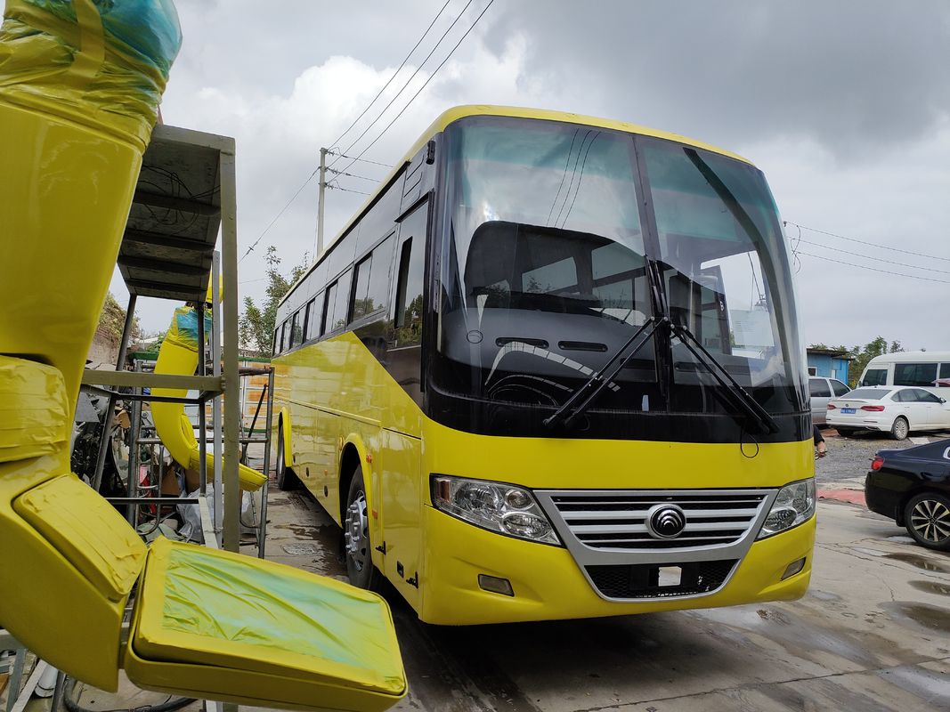Bus Penumpang Bekas Yutong ZK6112D / Bus Mewah 65 Tempat Duduk dengan Penggerak Tangan Kanan euro 3