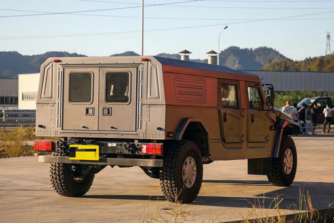 Jangan lewatkan 2022 Dongfeng Mengshi Nixingzhe 500 4.0T V8 Diesel Low-Roof Van