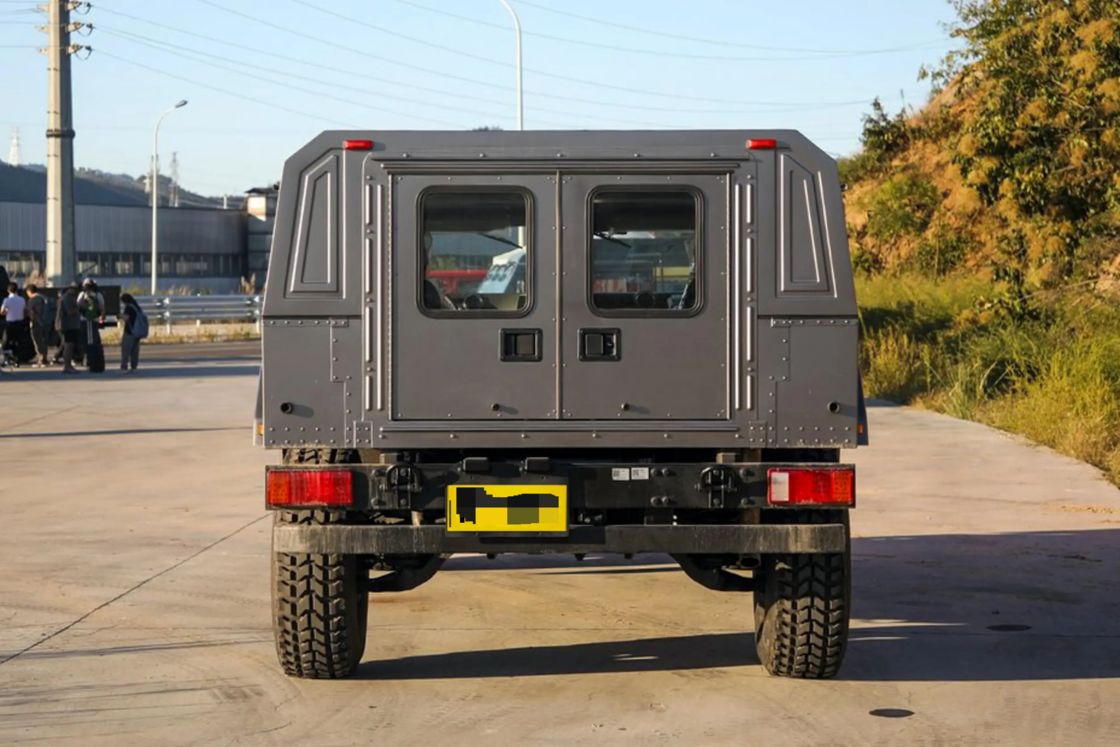 Jangan lewatkan 2022 Dongfeng Mengshi Nixingzhe 500 4.0T V8 Diesel Low-Roof Van