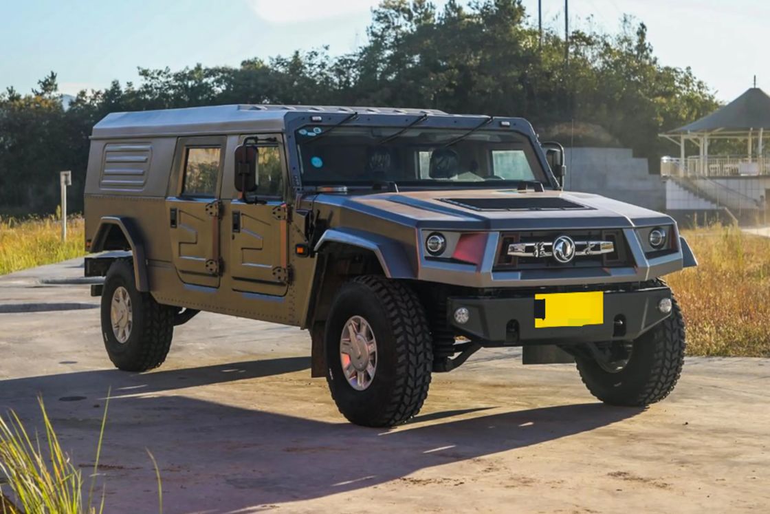 Jangan lewatkan 2022 Dongfeng Mengshi Nixingzhe 500 4.0T V8 Diesel Low-Roof Van