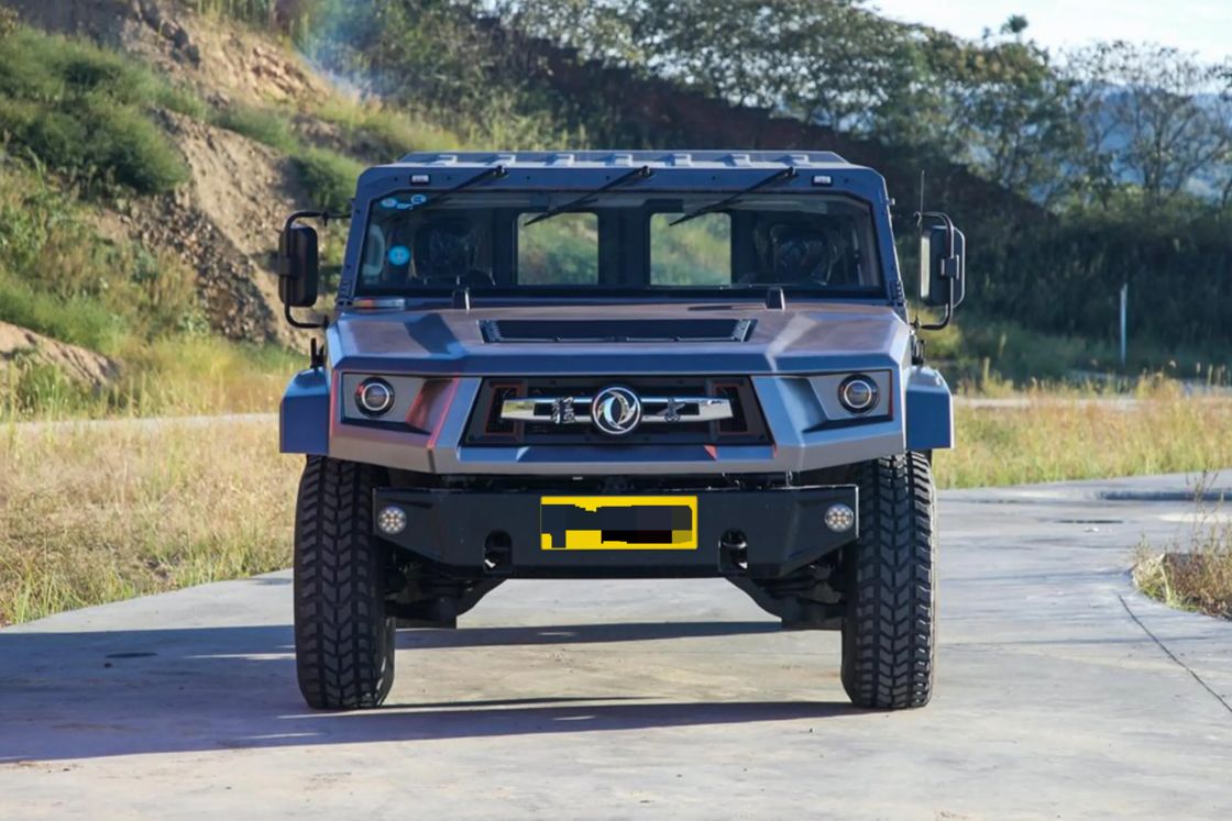 Jangan lewatkan 2022 Dongfeng Mengshi Nixingzhe 500 4.0T V8 Diesel Low-Roof Van