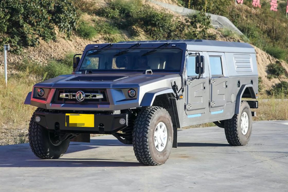 Jangan lewatkan 2022 Dongfeng Mengshi Nixingzhe 500 4.0T V8 Diesel Low-Roof Van