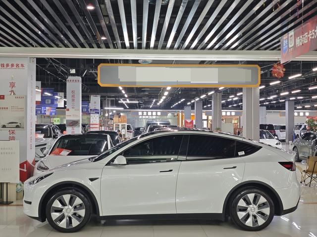 SUV Tesla Model Y Bekas Terjangkau 2022 facelift versi penggerak roda belakang untuk penggunaan keluarga