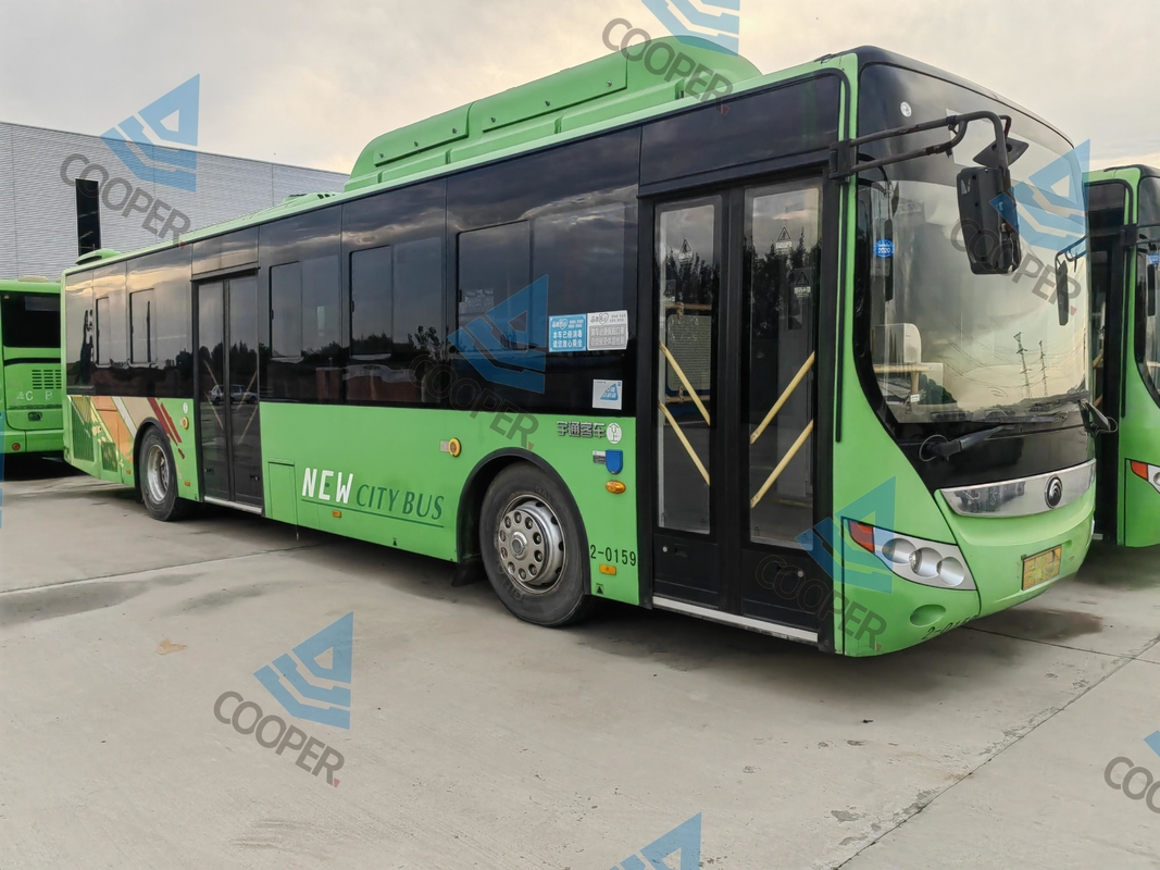 2020 Bekas 77/23 Kursi 12 Meter Bentuk Halus Bus Yutong6120 CNG Bekas Pintu Ganda