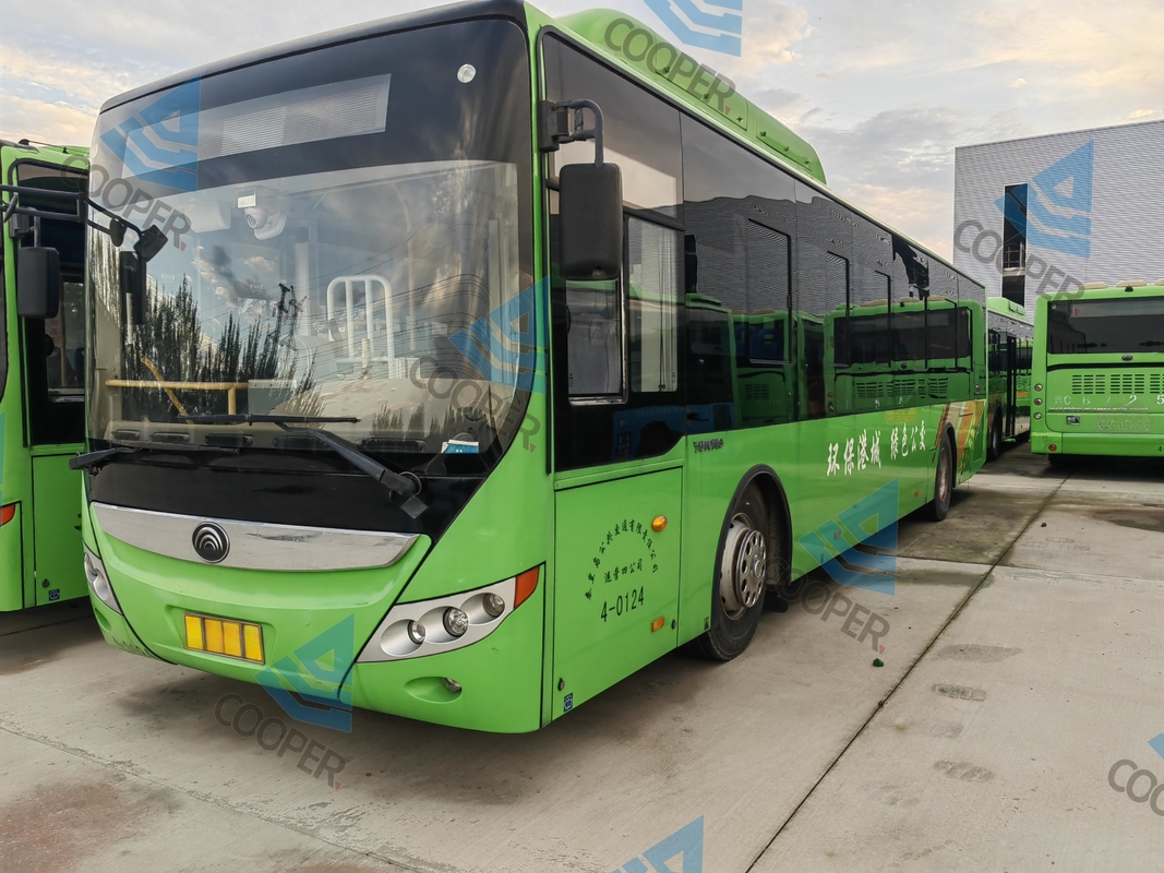 2020 Bekas 77/23 Kursi 12 Meter Bentuk Halus Bus Yutong6120 CNG Bekas Pintu Ganda