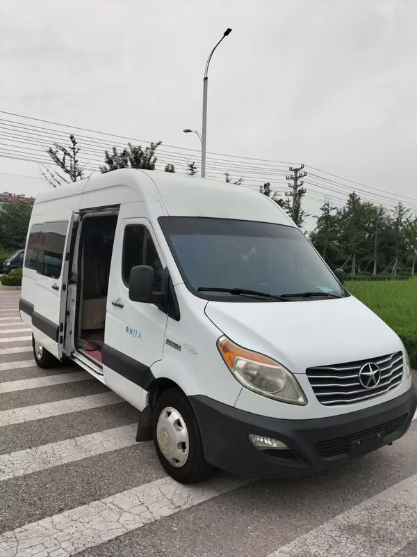 JAC Mini Bus Second Hand Xingrui Isuzu Engine 17 Seats leather Luxury Transport