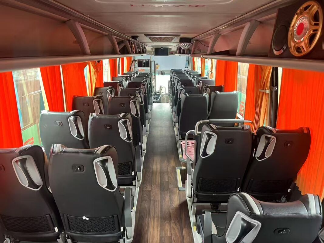 Sepatu Diesel Kinglong Bus 50 Seater Leafspring Weichai Motor School Tour Intercity Commuter Coach
