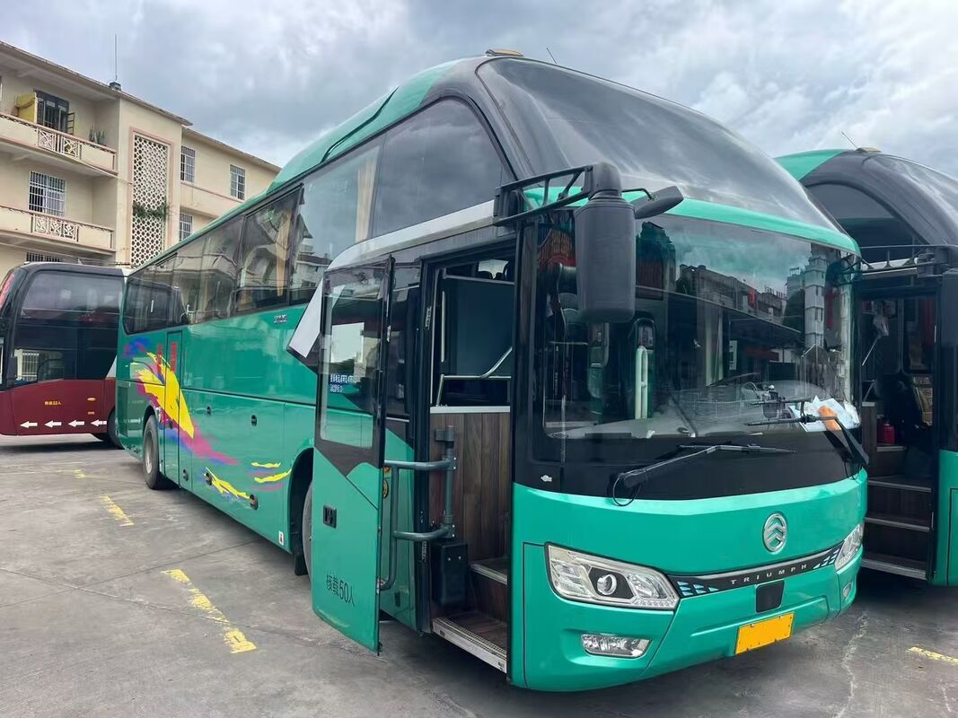 Sepatu Diesel Kinglong Bus 50 Seater Leafspring Weichai Motor School Tour Intercity Commuter Coach