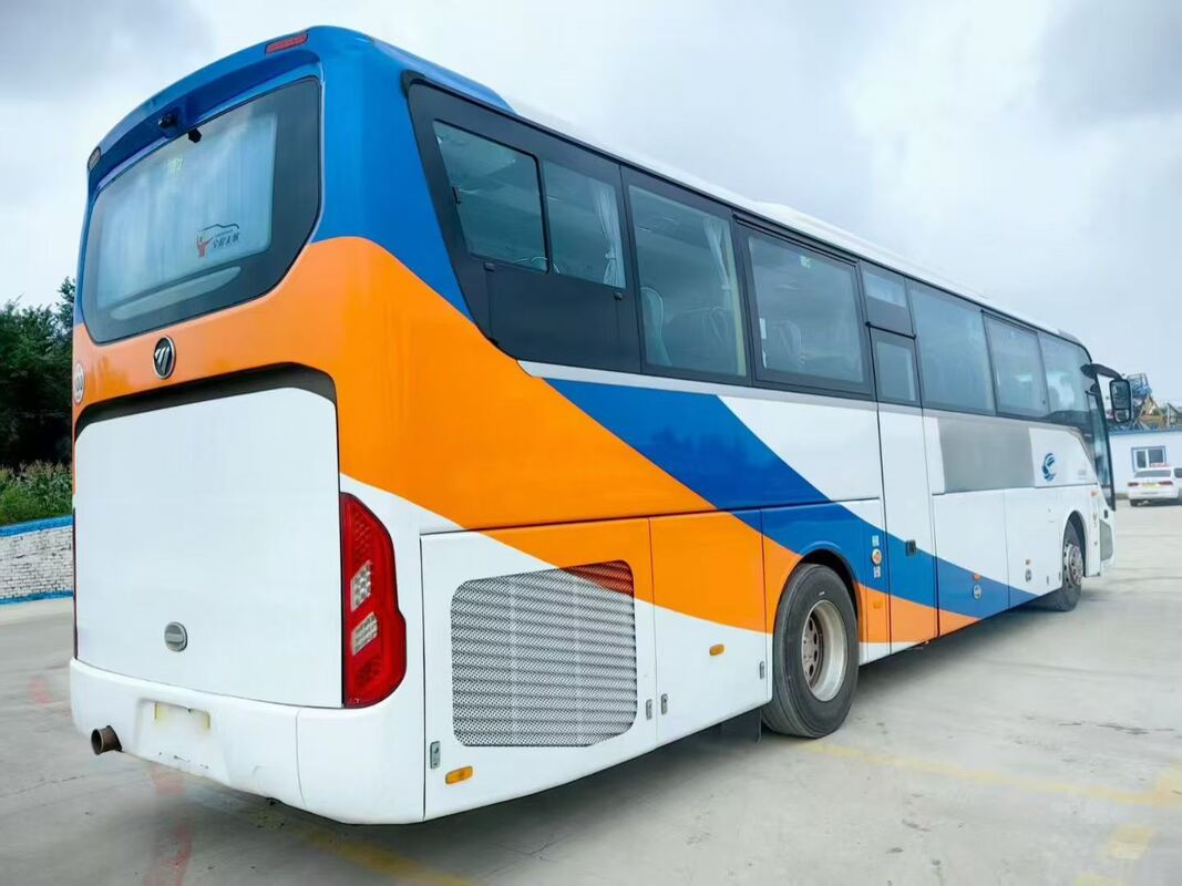 Bus Foton Diesel Bekas 50 Tempat Duduk Leafspring Commuter Sekolah Bandara Gereja Bus Pelatih