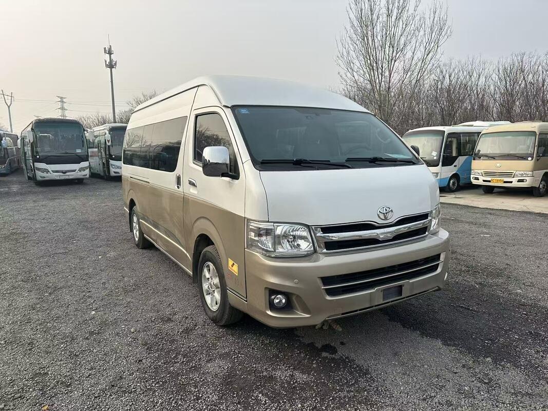 13 Kursi Bensin Bekas Toyota Hiace Bus Mini Bus Bekas Tahun 2010 Hiace Bus