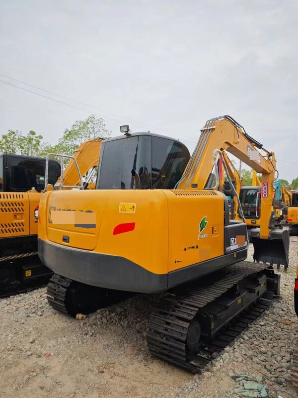 Ekskavator Roda Rantai Bekas Merek Tiongkok 8,24 ton dalam kondisi sangat baik kapasitas 0,3m³ daya terukur 54,3kW untuk konstruksi