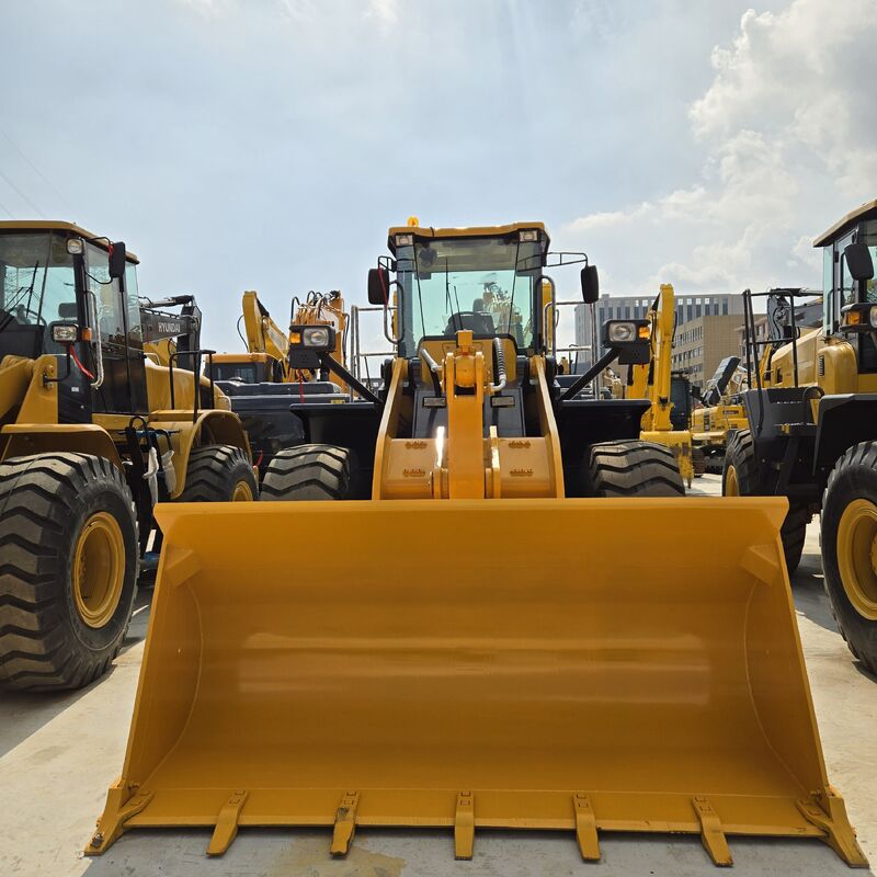 Baru Datang Digunakan Cina merek loader 5 ton dalam kondisi yang sangat baik kapasitas beban daya nominal 162 kW 220HP untuk konstruksi dalam kondisi yang sangat baik