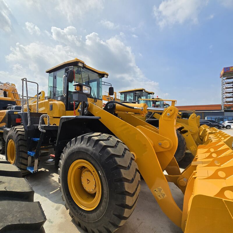 Baru Datang Digunakan Cina merek loader 5 ton dalam kondisi yang sangat baik kapasitas beban daya nominal 162 kW 220HP untuk konstruksi dalam kondisi yang sangat baik