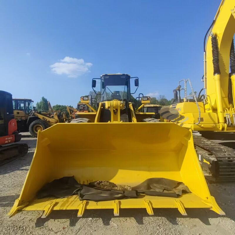 Baru Datang Bekas Loader Merek Cina Kapasitas Bucket 3m³ 5 ton kondisi prima daya terukur 146kW 8.27 L untuk konstruksi kondisi prima