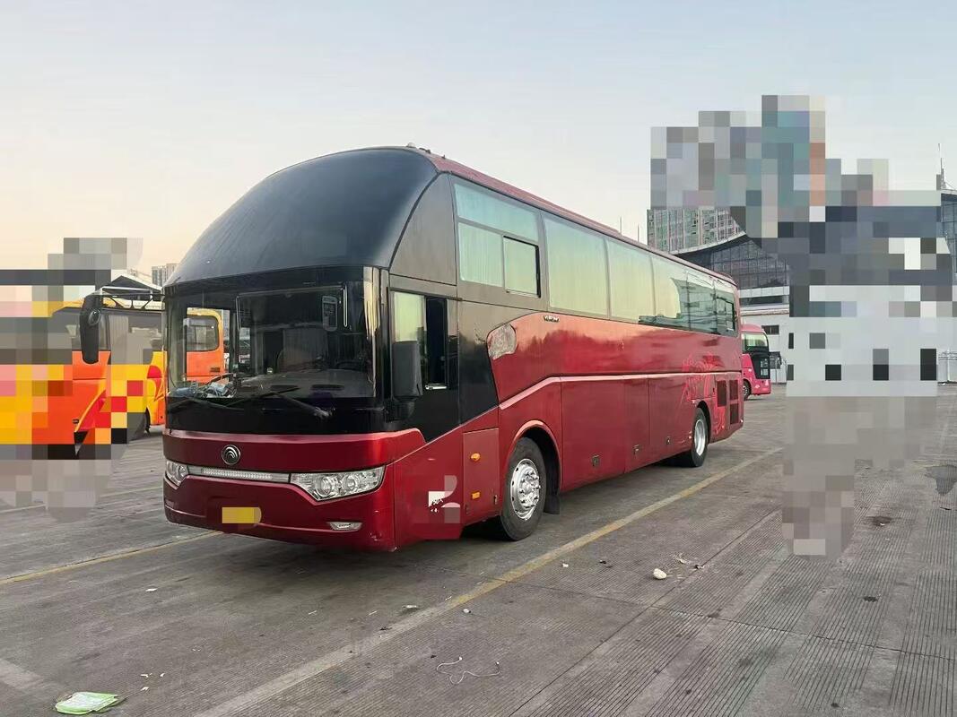 Used Coach Buses Yutong Zk6122 Yuchai 330hp Euro 3 Leaf Spring 50 Seats  Lux Transport With Air Condition For Shuttle or Long Distance