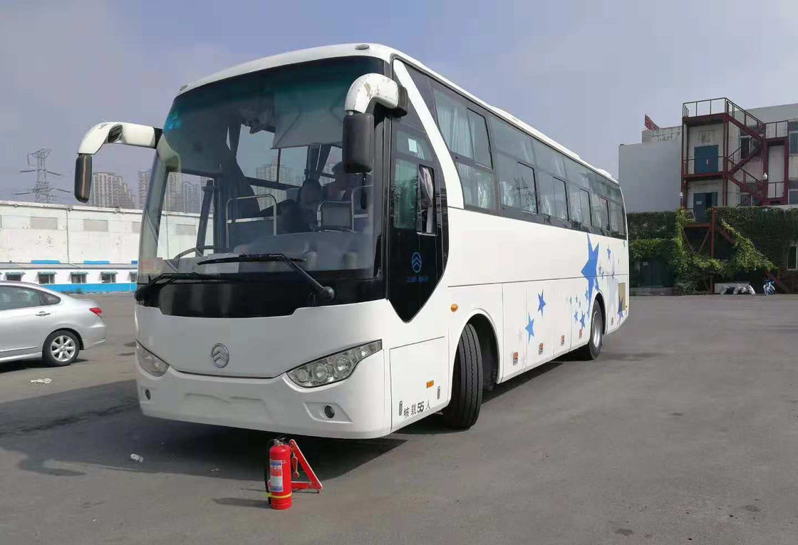 Sembilan Persen Bus Tur Baru Bekas Golden Dragon Tipe Diesel Dengan 55 Kursi