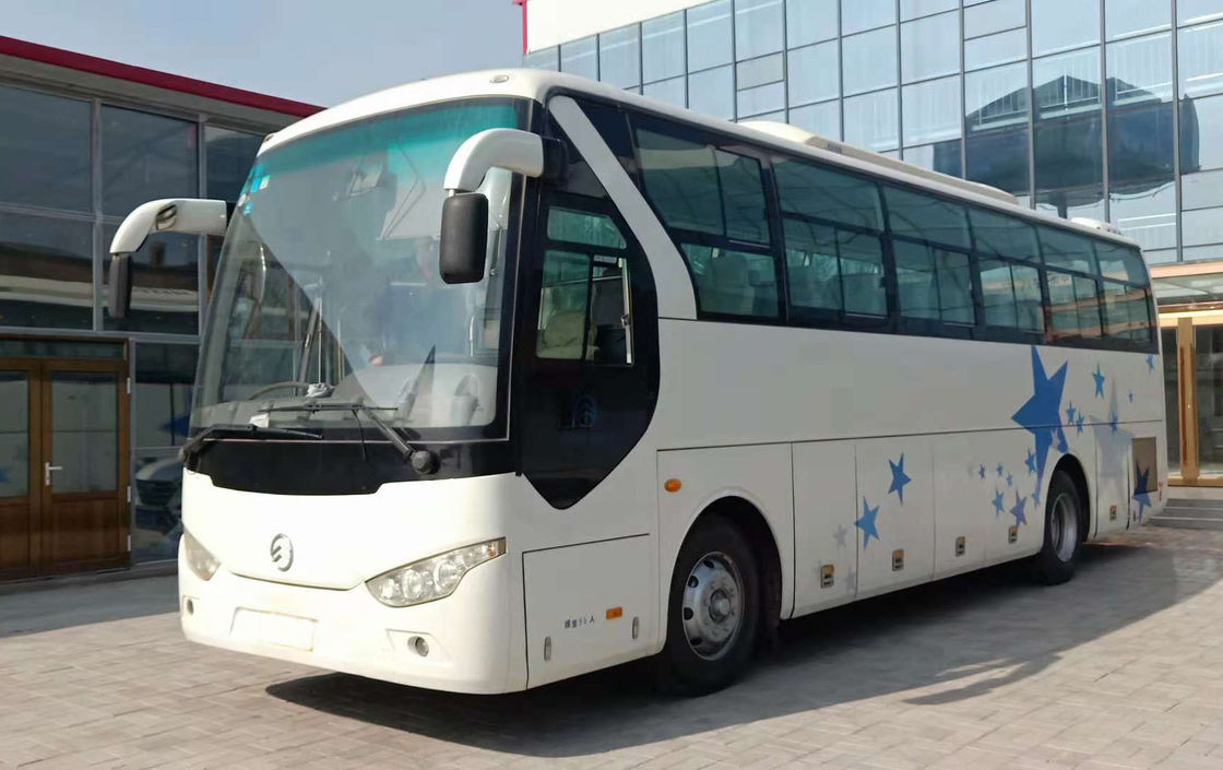 Sembilan Persen Bus Tur Baru Bekas Golden Dragon Tipe Diesel Dengan 55 Kursi