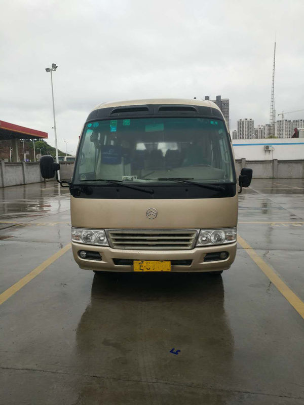 Tahun 2014 Digunakan Coaster Bus Merek Toyota Dengan 17 Kursi Sertifikasi ISO