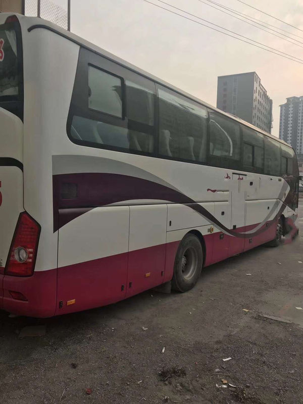 Big Kinglong Merek Menggunakan Bus Transit Kecepatan 100 Km / H Maks Dengan 50 Kursi