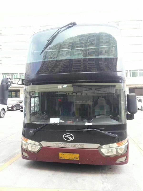 Big Kinglong Merek Menggunakan Bus Transit Kecepatan 100 Km / H Maks Dengan 50 Kursi