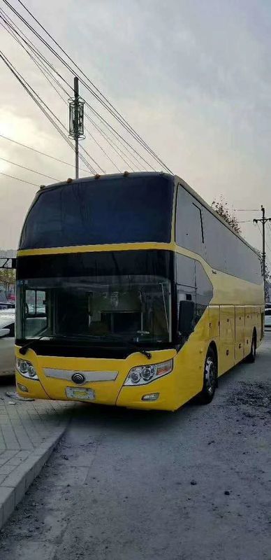 Bus Turis Yutong Bekas, Bus Mewah Bekas Dengan Rem Motor Wechai 4 Roda