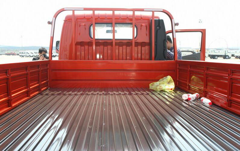 1995 Kg Payload Second Hand Lorry Merk DONGFENG Dengan Mesin Diesel Euro III