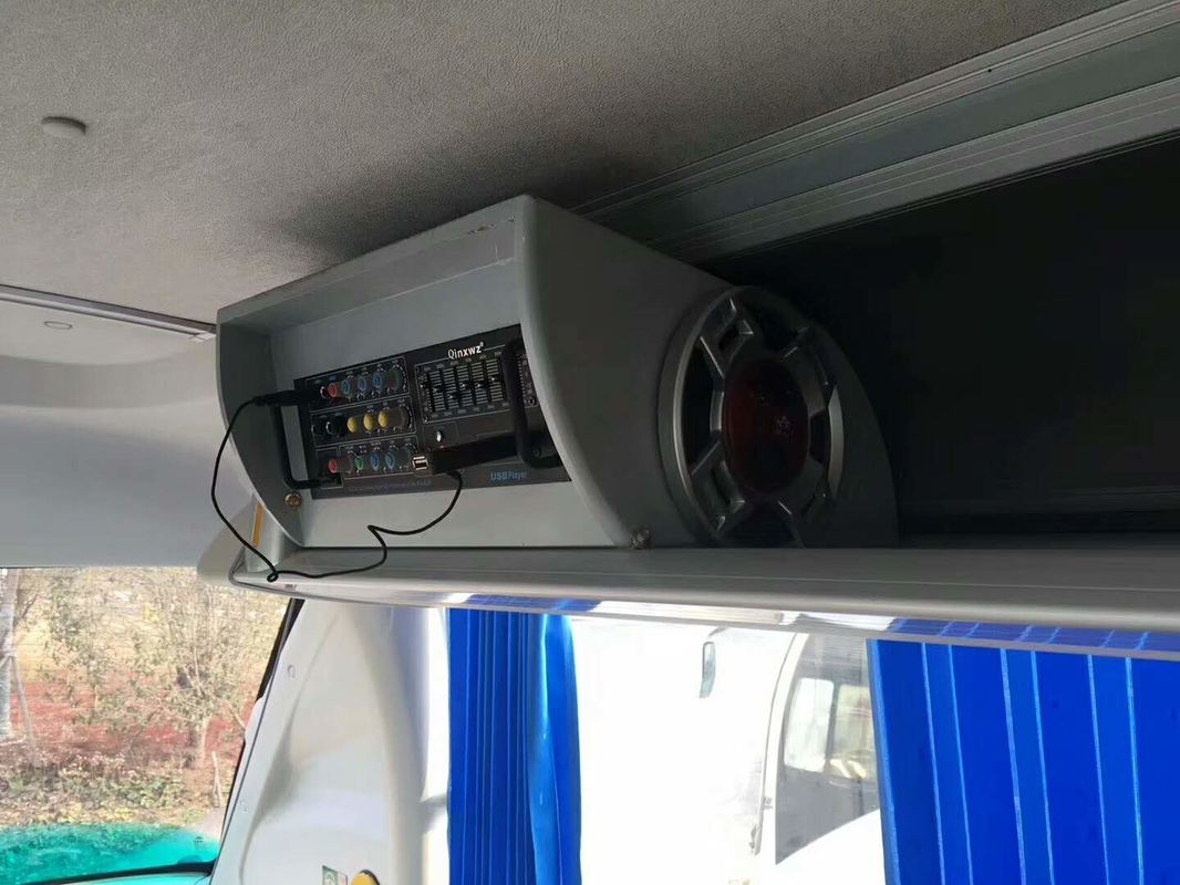 39 Kursi Bekas YUTONG Bus Pintu Elektronik 2013 Tahun Dengan Toilet Airbag Aman