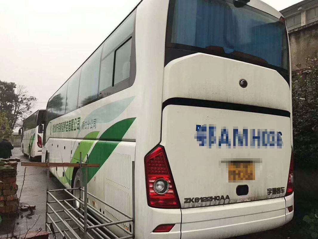 39 Kursi Bekas YUTONG Bus Pintu Elektronik 2013 Tahun Dengan Toilet Airbag Aman
