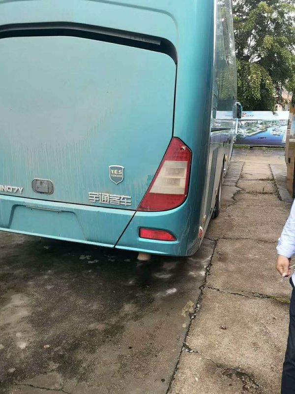 2013 Tahun 53 Kursi Digunakan YUTONG Bus Jenis Bahan Bakar Diesel Dengan Airbag LNG Bensin
