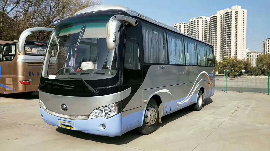39 Kursi YUTONG Pelatih Tangan ke-2, Bus Diesel Bekas 2010 Standar Emisi Euro III