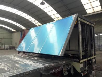2014 Tahun Kedua Tangan Semi Trailer Merek Dongfeng Dengan 10 Ban Baja