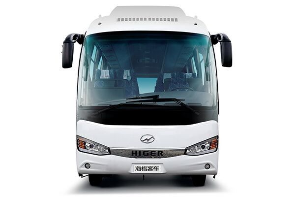 Penampilan Novel Menggunakan Bus Mini Diesel Bahan Bakar Merk Higer dengan 19 Kursi