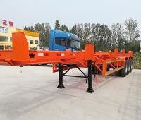 6850 * 2500 * 1400 Mm Trailer Kecil Bekas, Digunakan Semi Trailer Merek YORK