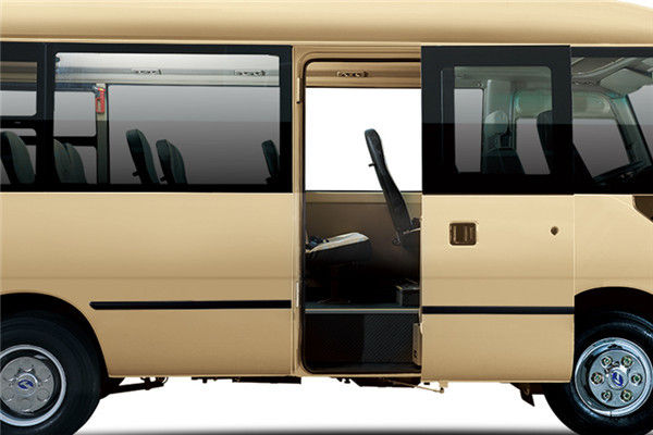 2013 Tahun Diesel Digunakan Mini Bus Kinglong Merek 99% Baru Dengan 23 Kursi
