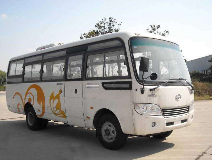 17 Kursi 2nd Hand Bus Mini Higer Kondisi Digunakan Dengan Pintu Elektronik Otomatis