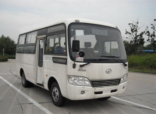 17 Kursi 2nd Hand Bus Mini Higer Kondisi Digunakan Dengan Pintu Elektronik Otomatis