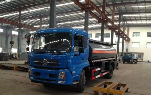 2014 Tahun Digunakan Minyak Tanker Bahan Bakar Diesel Tipe 5 Ton - 16 Ton Kapasitas Pemuatan