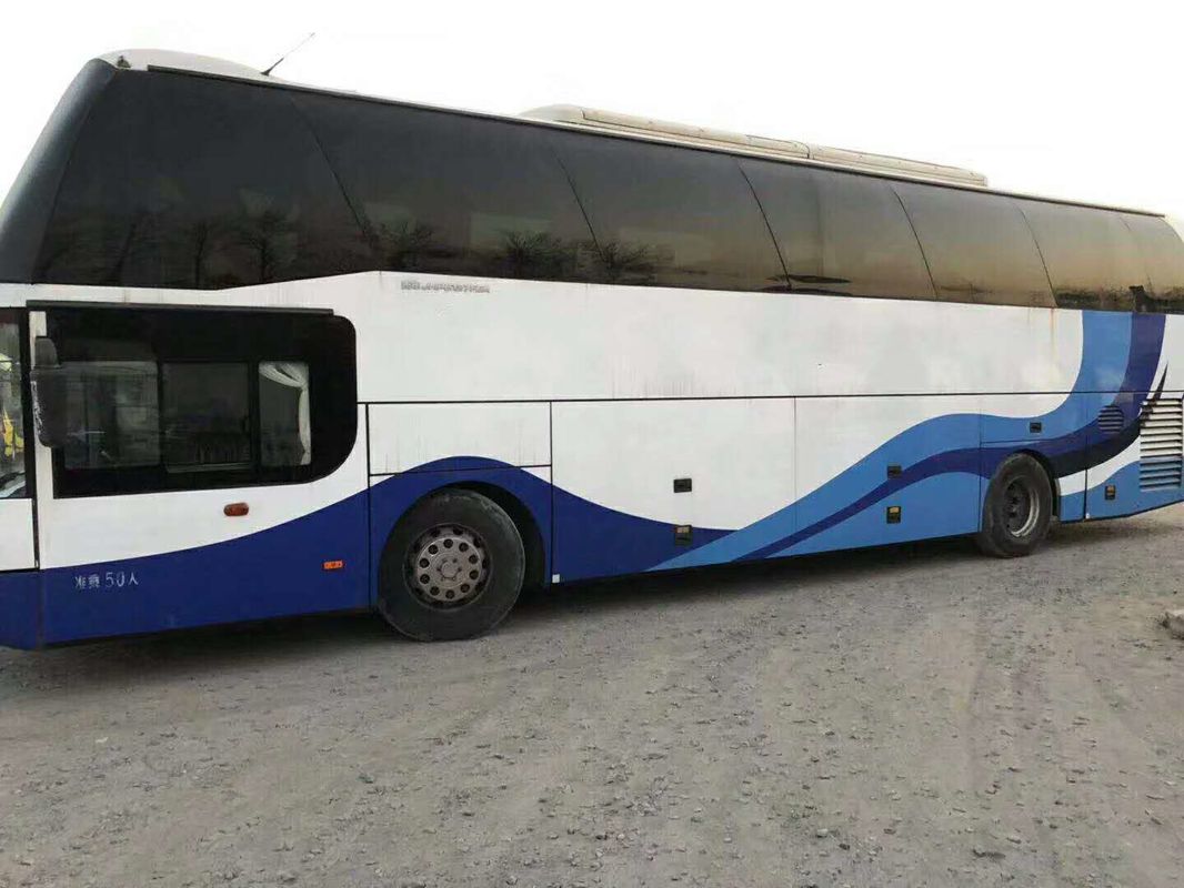 Youngman Used Double Decker Bus, One Layer Used Luxury Buses 2012 Year 50 Seats