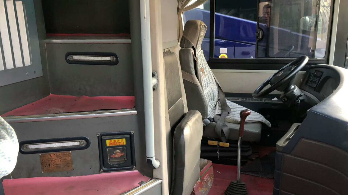 Youngman Used Double Decker Bus, One Layer Used Luxury Buses 2012 Year 50 Seats