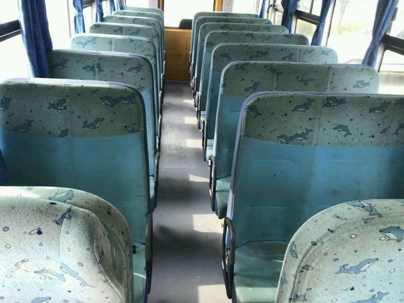 LHD Diesel Model Van Sekolah Bekas, Bekas Bus Sekolah Kecil Dengan 37 Kursi