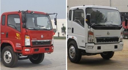 Sinotruk Howo 2nd Hand Lorry 2015 Tahun Dibuat 160hp 4 × 2 Mode Drive 9995x2498x3750mm