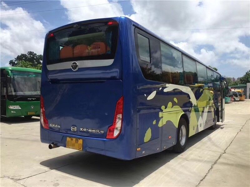280hp EURO IV Bekas Bus Tur Merek FOTON Untuk Transportasi Penumpang