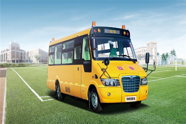 Higer Brand 24 Seat Bus Sekolah Digunakan 2013 Tahun Standar Emisi Euro III