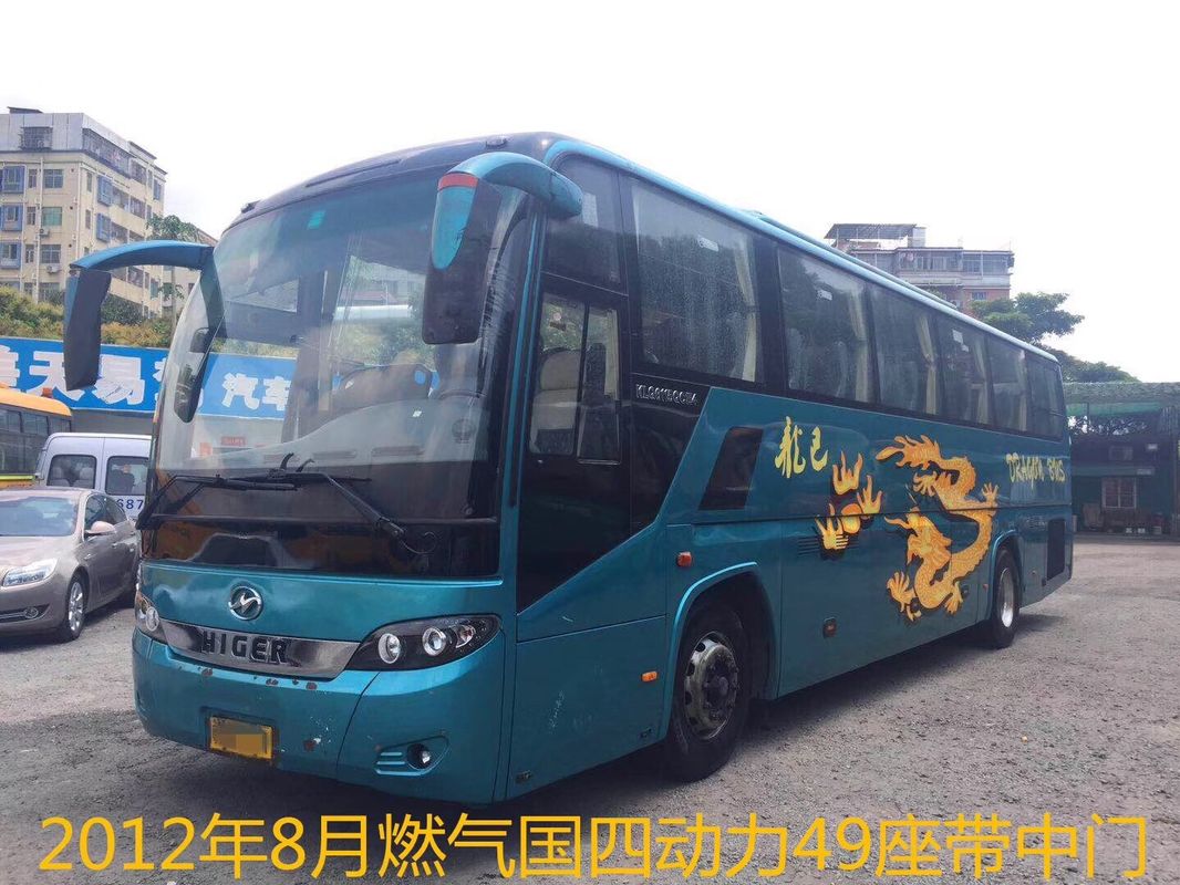 2012 Tahun Digunakan Bus Wisata HIGER Versi Bisnis Merek Dengan 49 Kursi Mewah