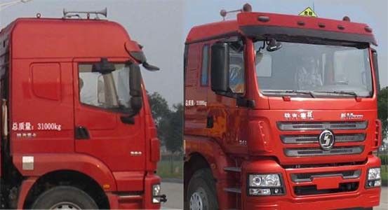 Volume 27,5m3 Minyak Bekas Tanker Standar Emisi EURO IV Dengan Mesin WP10.290E40