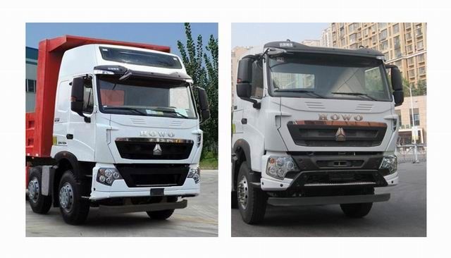 380HP HOWO A7 Digunakan Dump Truck Sisi Depan Lifting Jenis 300L Kapasitas Tanker Bahan Bakar