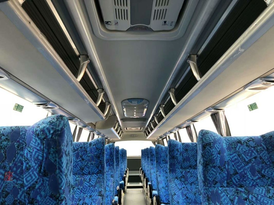 Kedatangan Baru Saat Ini Digunakan Bus Higer Coach 39 Kursi Diesel Biru A Half Wechai Run Good