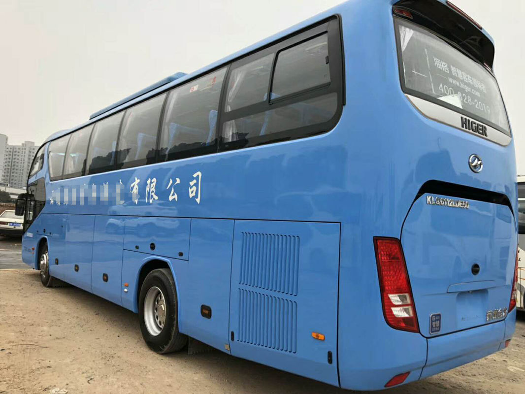 Kedatangan Baru Saat Ini Digunakan Bus Higer Coach 39 Kursi Diesel Biru A Half Wechai Run Good