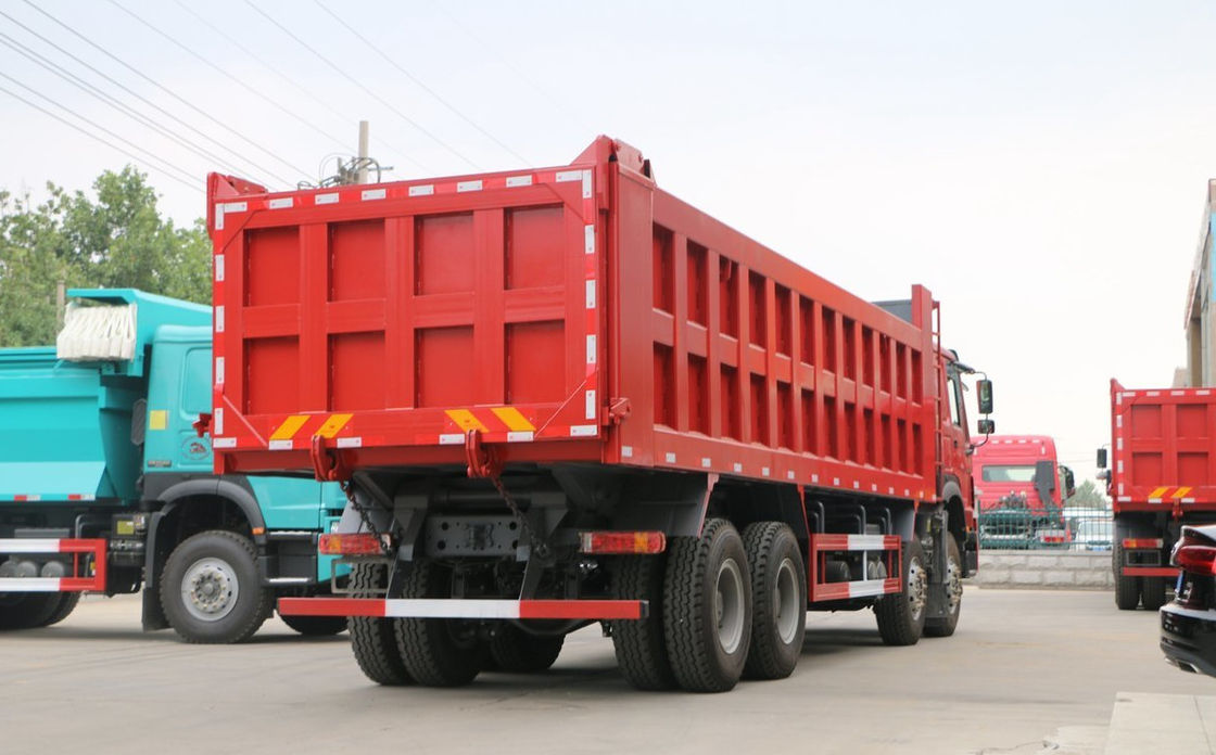 HOWO 371HP 8 X 4 Truk Dump Bekas, Truk Tipper Bekas Berat