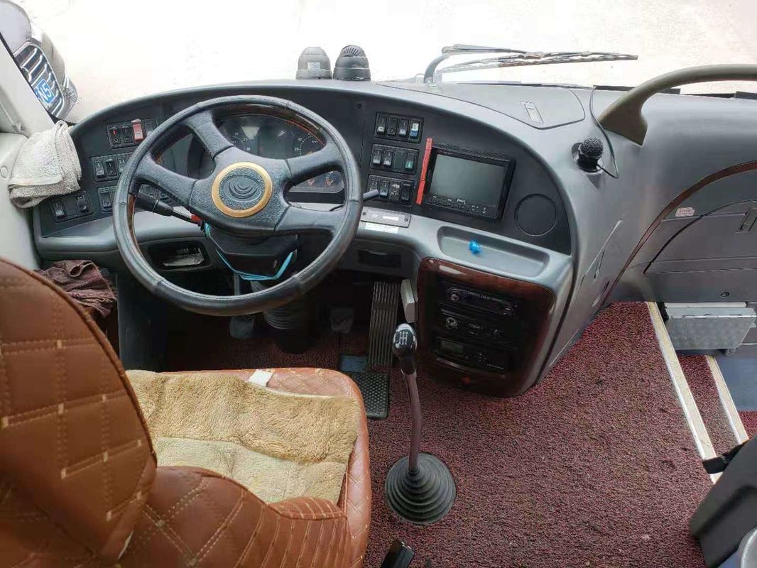 ZK6938H9 Biru Digunakan Bus Yutong 39 Kursi Bus Perjalanan Digunakan 2010 YEAR Kinerja Luar Biasa